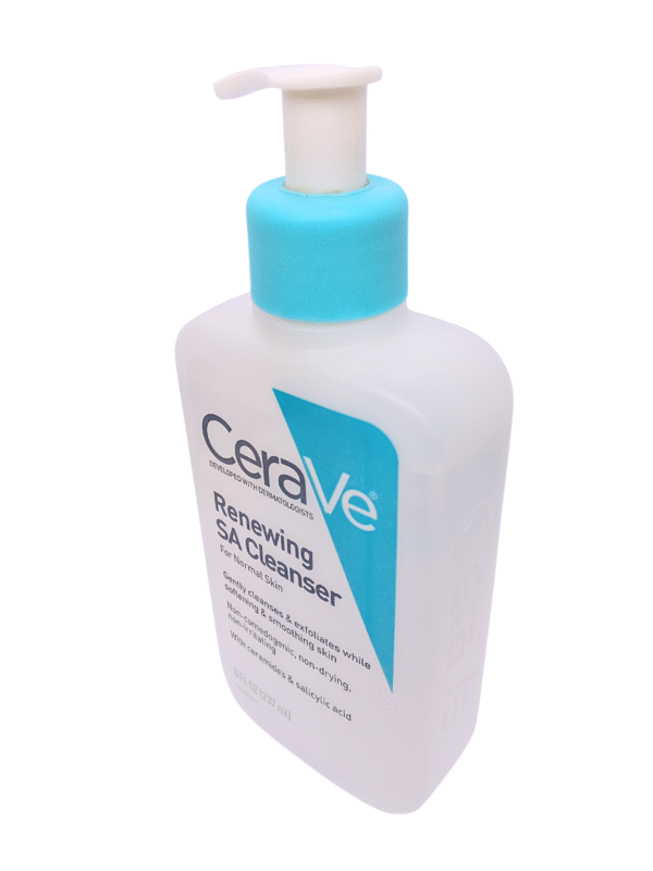 cerave renewing sa cleanser normal skin, for normal skin