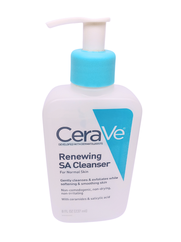 cerave renewing sa cleanser normal skin, for normal skin
